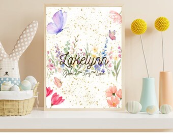 Floral Wall Art Printable
