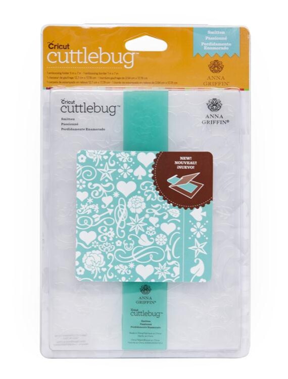 Cricut Cuttlebug Anna Griffin CLIMBING ROSE 5/" X 7/" with 1/" X 7/" Border RARE