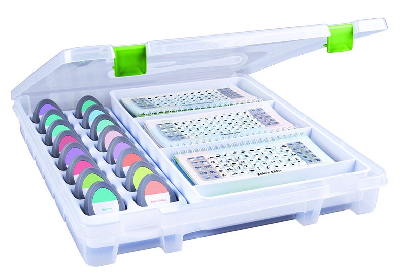 CRICUT CARTRIDGE STORAGE BOXes from Art Bin Super Satchel Etsy