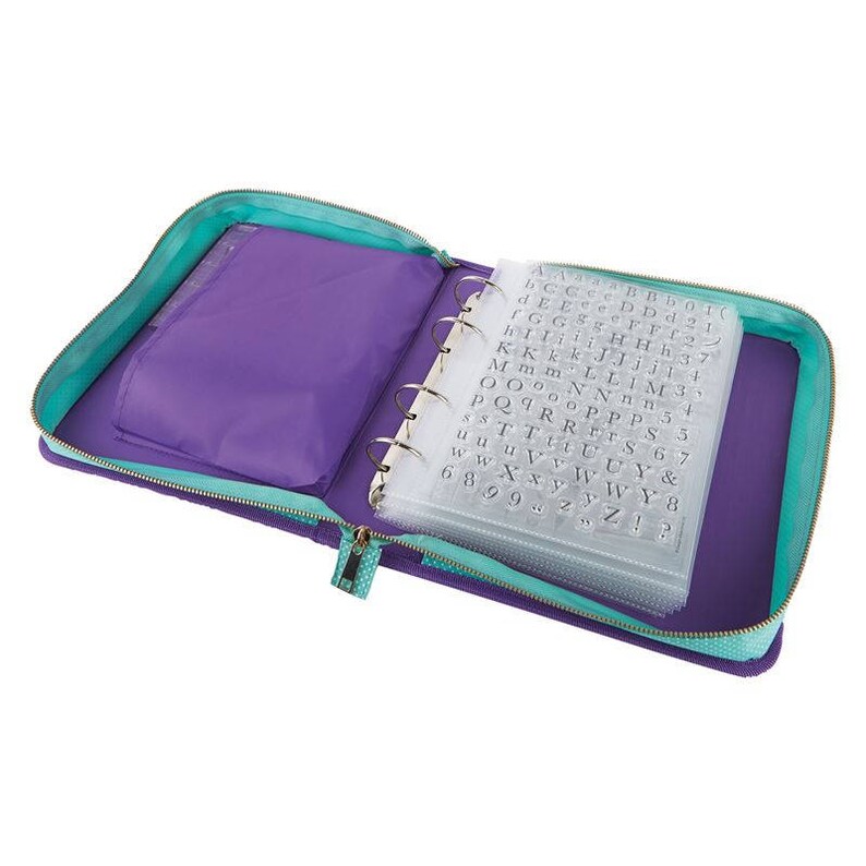 STAMP STORAGE REFILLs Half-Sized for Binder by Creativity Essentials DoCrafts New !!