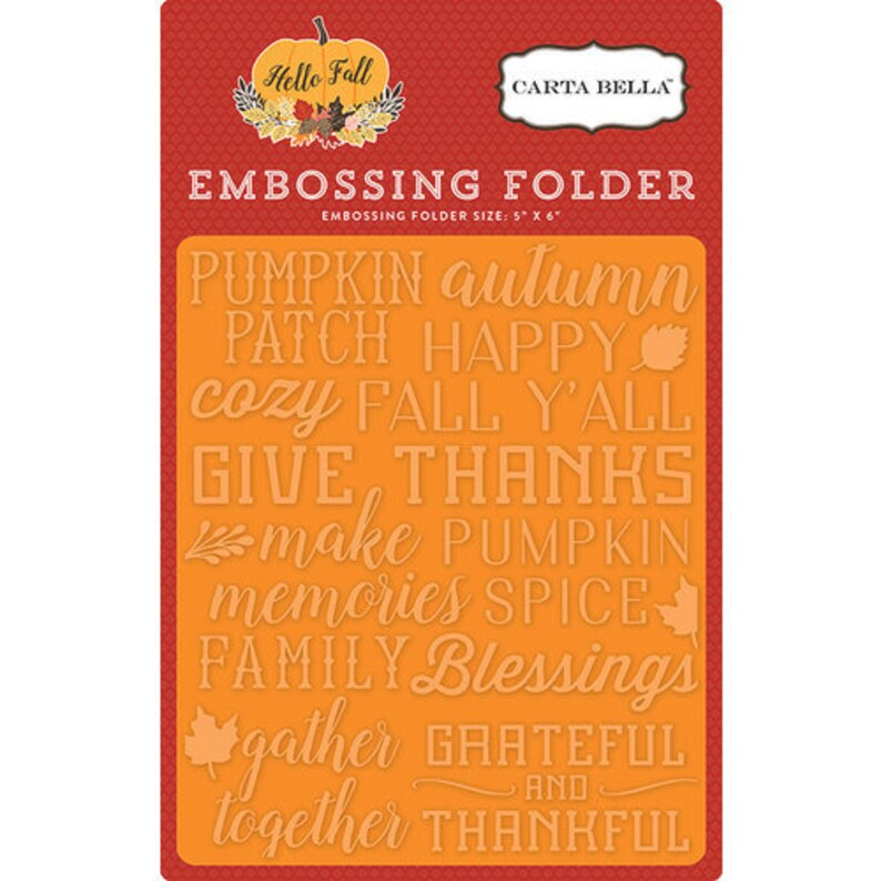 Carta Bella STAR Background 5x6 Embossing Folder A2 Toy Box CBTB66031