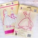 JULIE NUTTING DOLLs " AUDREY " - Prima - STAMPs Set - 3.5" x 8.75"