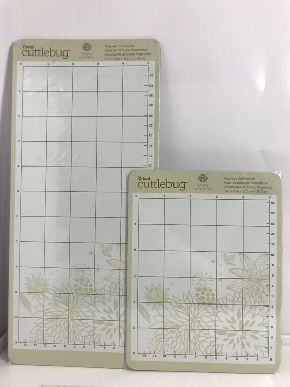 Anna Griffin For Cuttlebug Magnetic Cutting Mats Set Of 2 Etsy