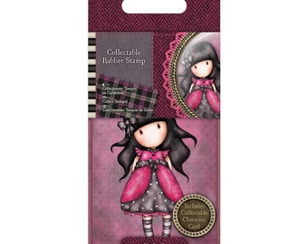 LADYBIRD #5 MINI GORJuSS in a series of 20 Miniature GORJuSS GIRLs Stamps !!