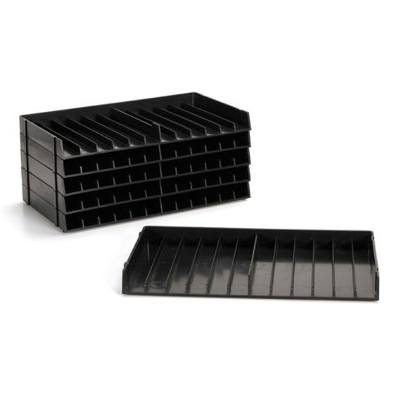 Crafters Companion Spectrum Noir Marker Storage Trays Black