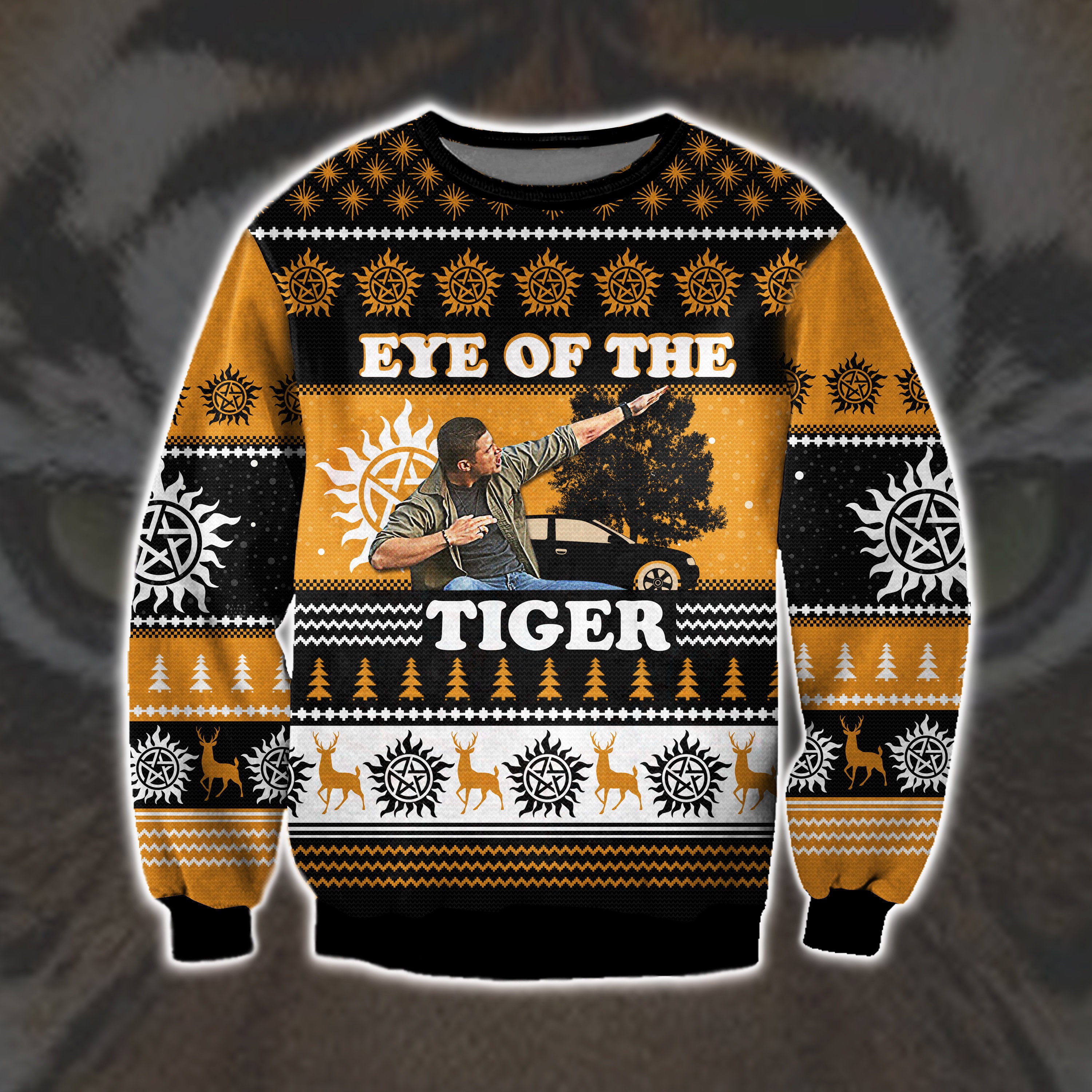 Ugly Tiger Sweater - Etsy