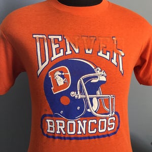 old school broncos shirt