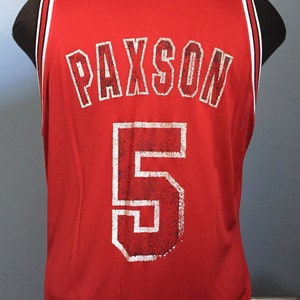 90s Vintage John Paxson 5 Chicago Bulls Nba Basketball 