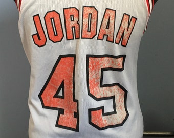 ジョーダン　レアナンバー　＃45　90s　USA製　NBA　ゲームシャツ　ブルズ ジョーダン レアナンバー ＃45 90s USA製 NBA ゲームシャツ