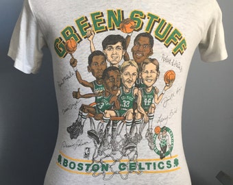 celtics green stuff t shirt