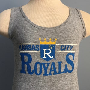 80s Vintage Kansas City Royals baseball mlb deadstock dead stock tank top T-Shirt - XS X-SMALL