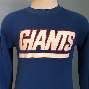 80s Vintage New York Giants nfl football Sweatshirt - SMALL