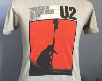 u2 under a blood red sky t shirt