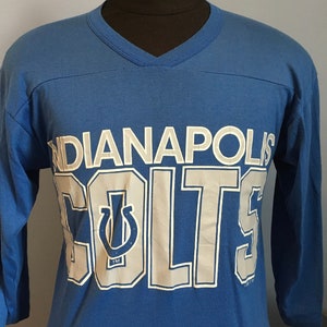 80s Vintage Indianapolis Colts nfl football T-Shirt MEDIUM image 1