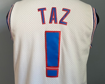 Vintage 90-tals Space Jam Taz-tröja - Champion Tune Squad - Medium