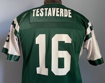 90s Vintage Vinny Testaverde #16 New York Jets Nfl Football