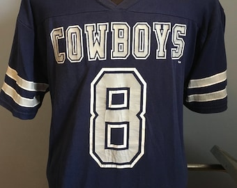90s Vintage Troy Aikman #8 Dallas Cowboys Nfl Football Wilson