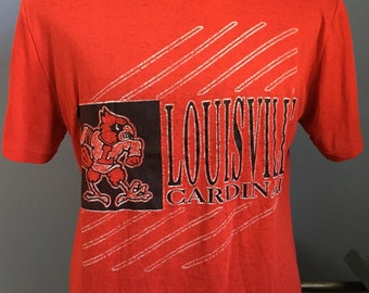Shirts, Vintage University Of Louisville Cardinals Vintage T Shirt 9s 80s  Tee For Fan
