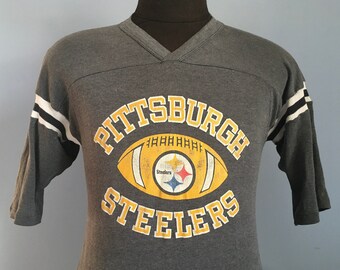 80s Vintage Pittsburgh Steelers nfl football T-Shirt - MEDIUM