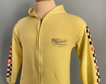 Sudadera con capucha estilo años 80 de Good Vibrations Surfwear Stores Florida - Tallas XS a XS