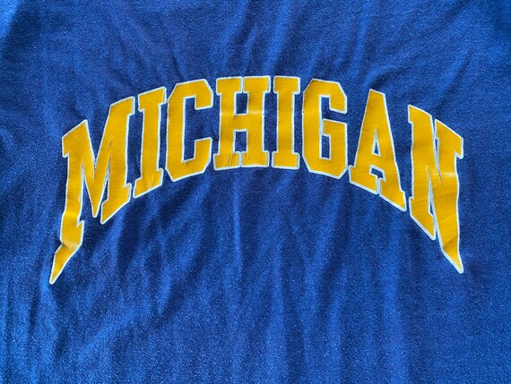80s Vintage Michigan Wolverines University UM nca… - image 3