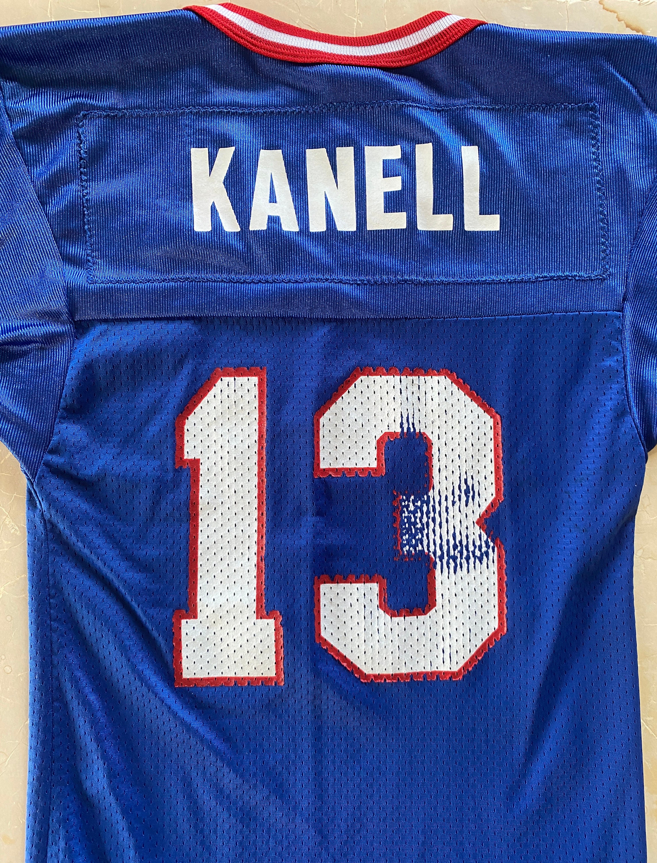 Vintage 90s Danny Kanell #13 New York Giants Champion Jersey