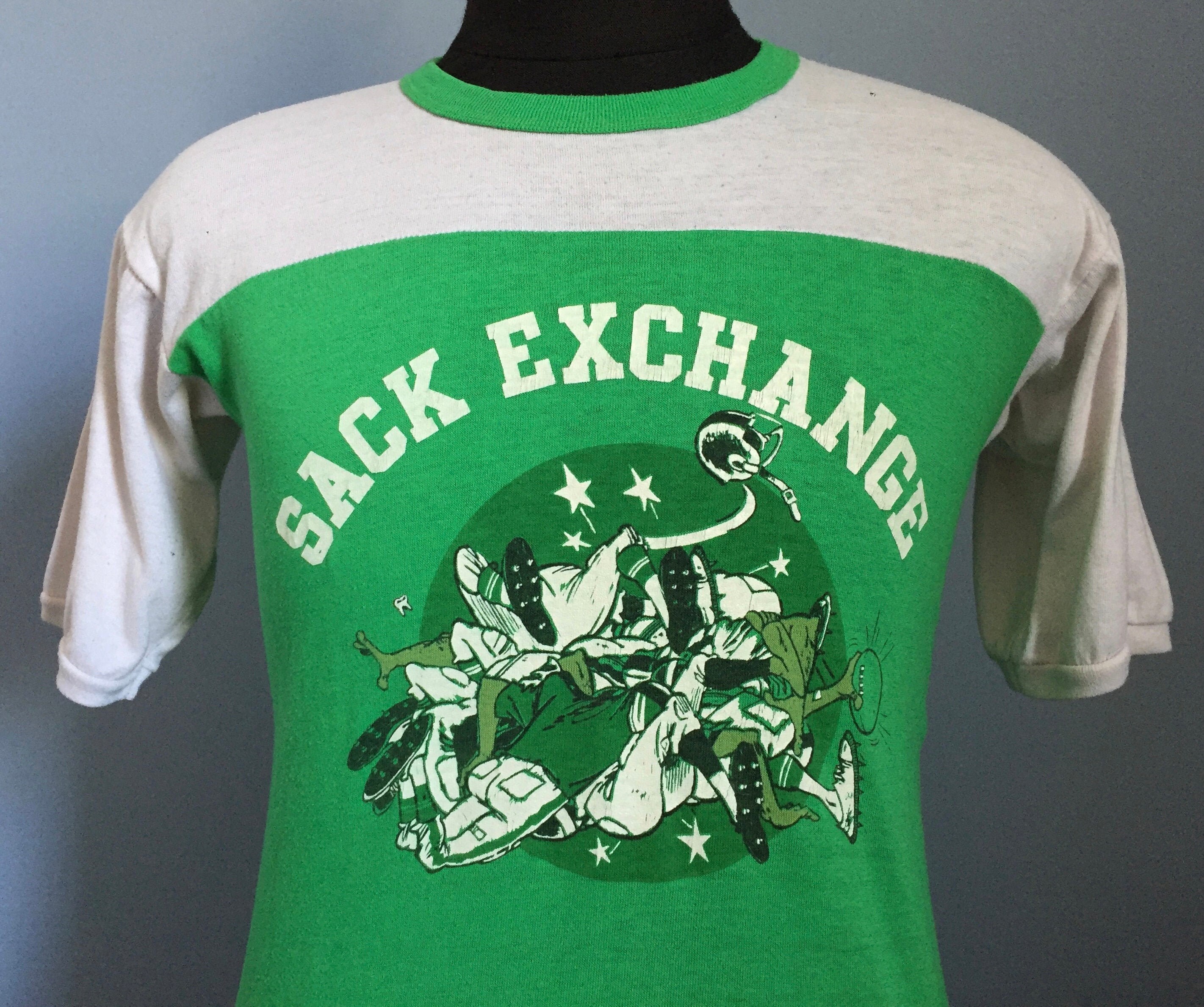 80s Vintage Sack Exchange New York Jets NFL Football T shirt MEDIUM Etsy UK