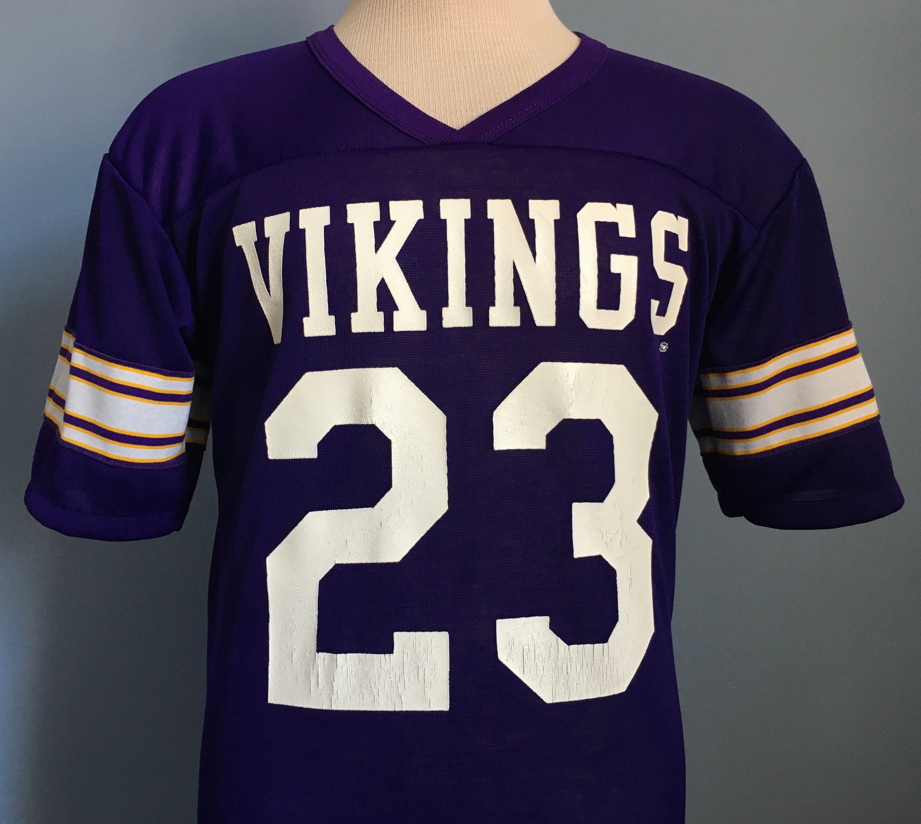 80s Vintage Minnesota Vikings 23 Ted Brown Nfl Football | Etsy