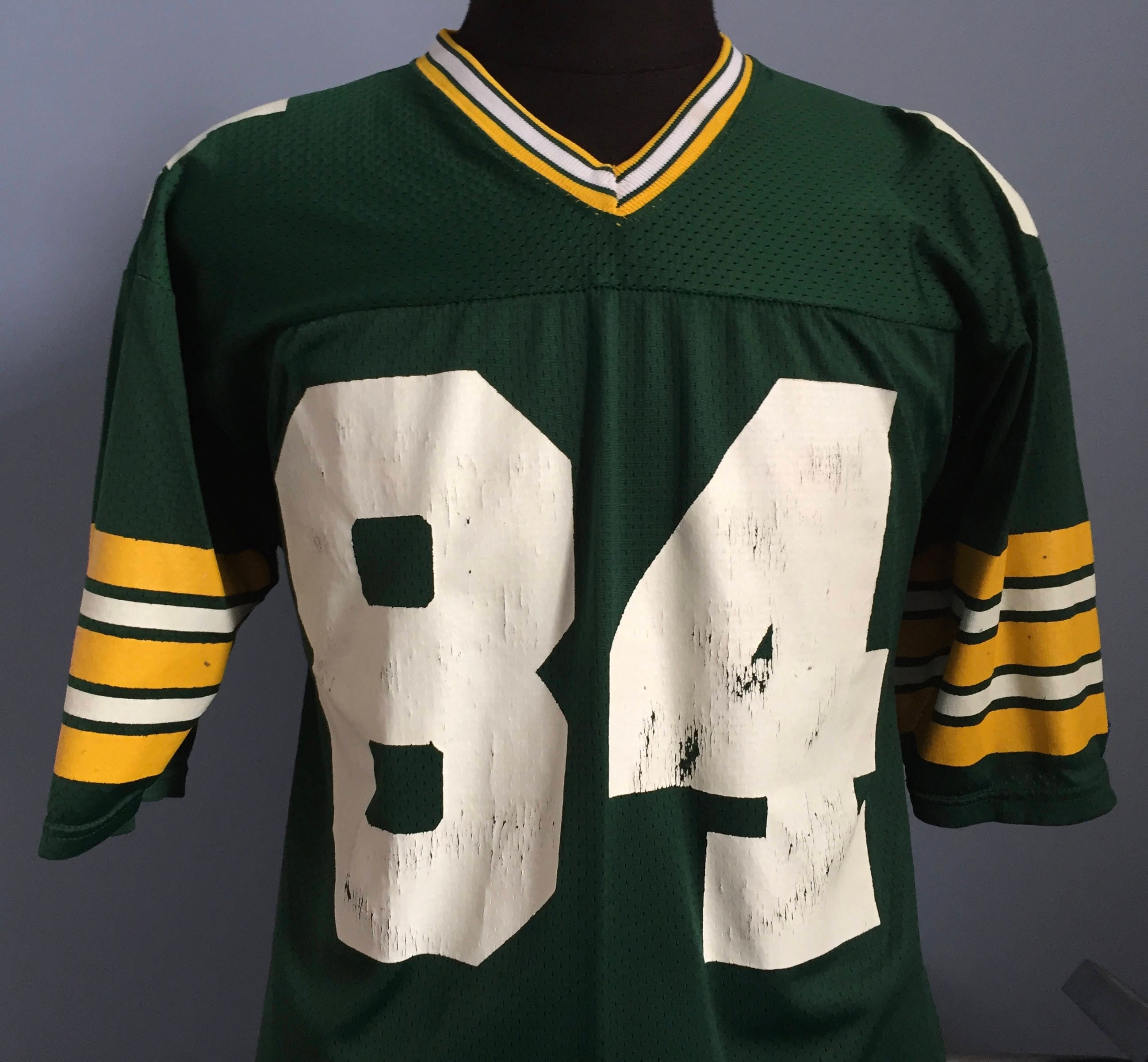 80s 90s Vintage Sterling Sharpe #84 Green Bay Packers NFL Football