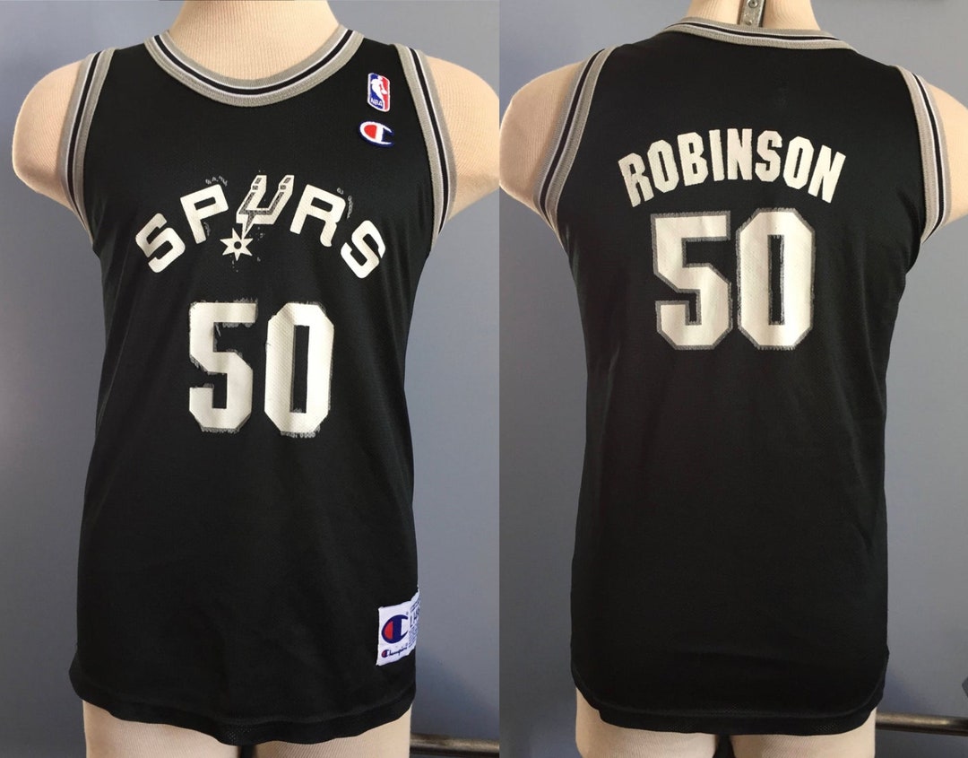 90s Vintage David Robinson #50 San Antonio Spurs Youth Nba