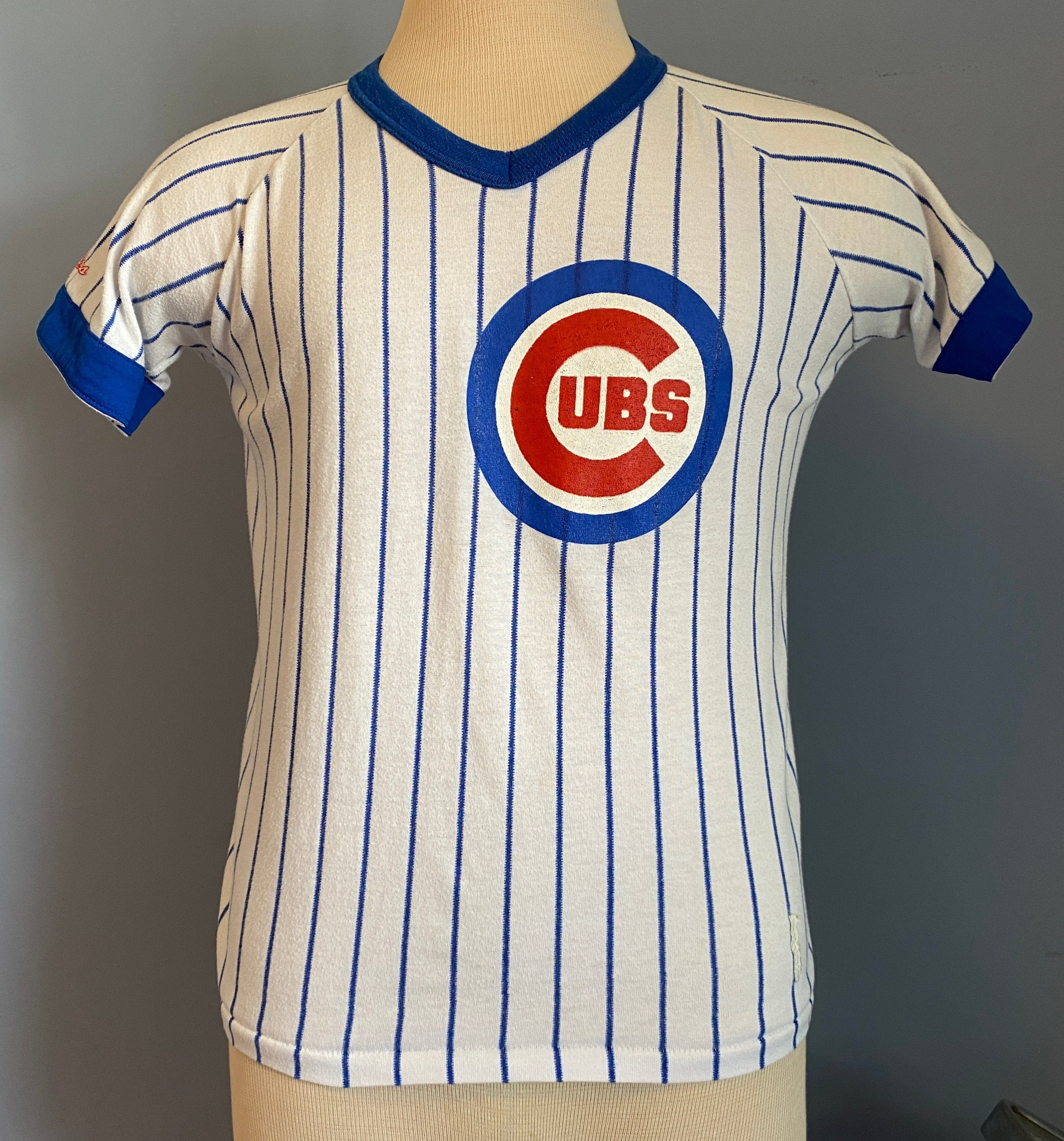 ゲームシャツ　シカゴ・カブス 80年代ヴィンテージ シカゴ カブス #12 ショーン ダンストン MLB 野球