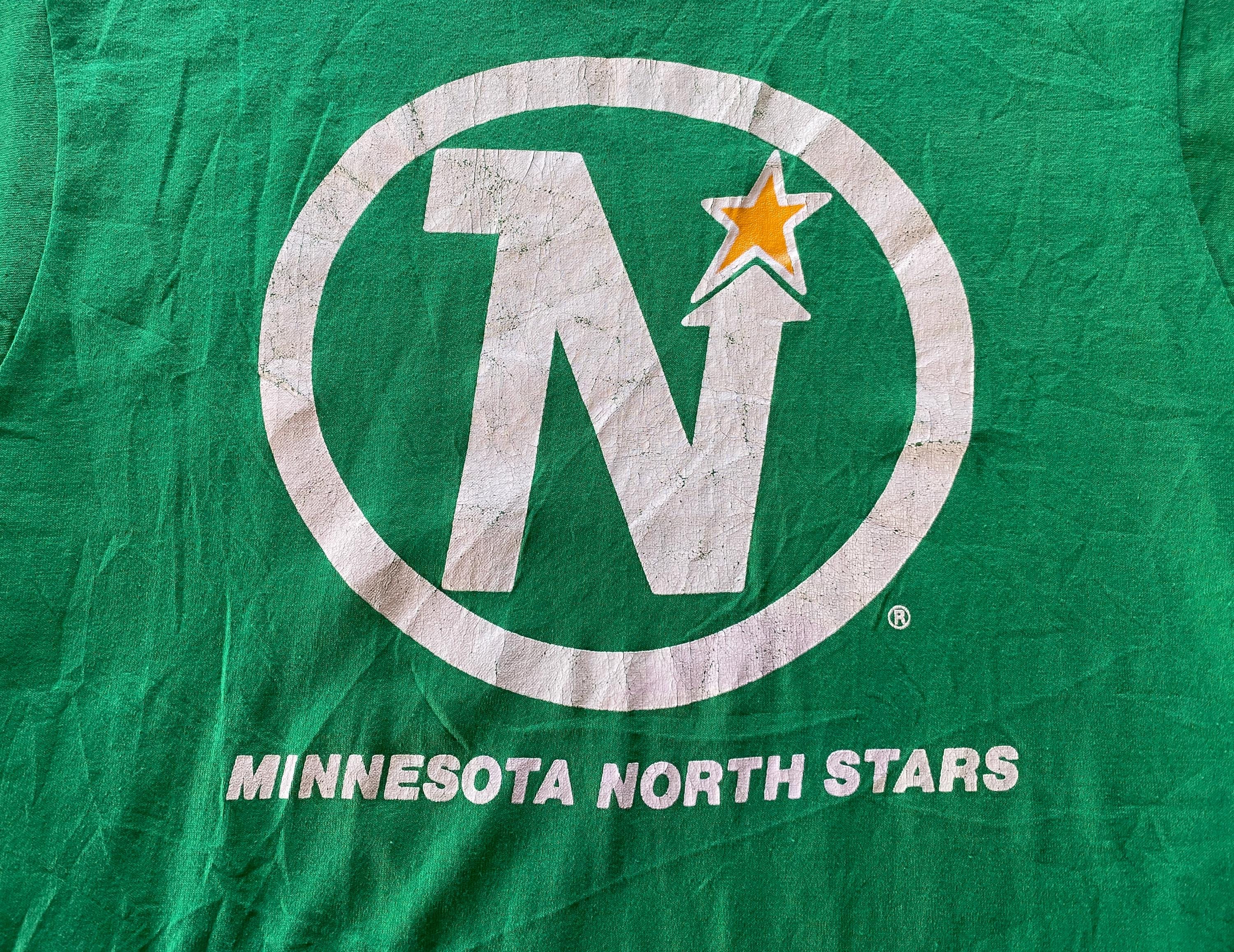 80s Vintage Minnesota North Stars Dallas Nhl Hockey T-shirt