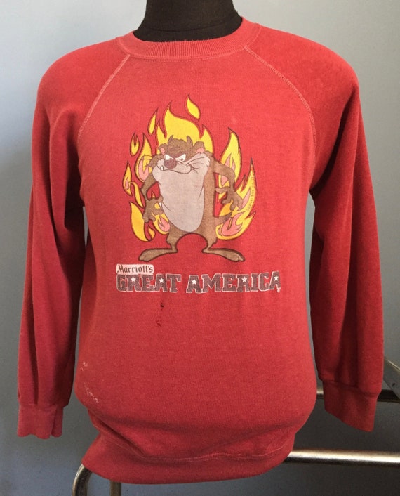 70s Vintage Marriott's Great America 1977 Taz Tasmanian