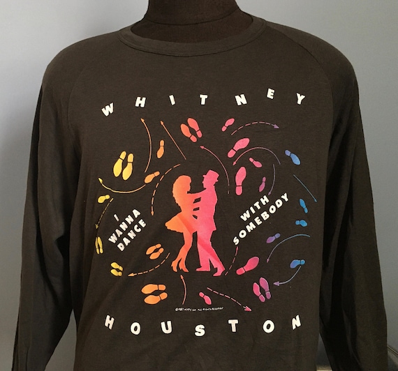 i wanna dance with somebody t shirt