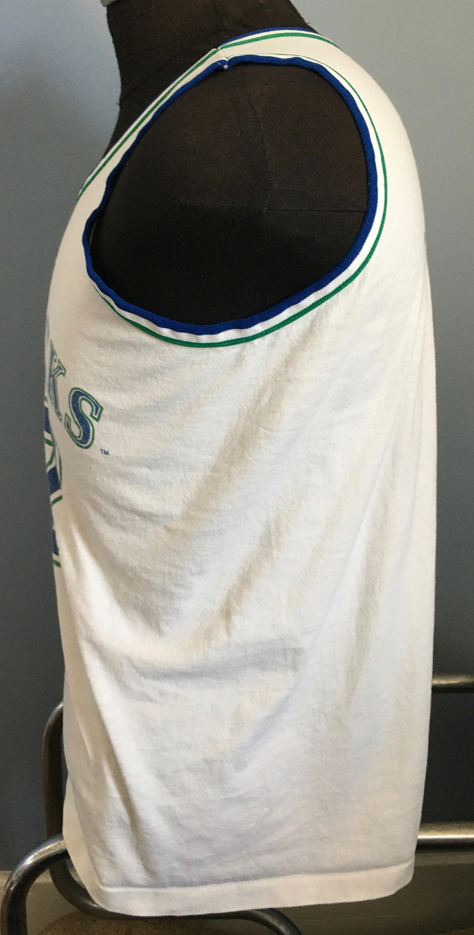 Vintage Champion Dallas Mavericks Jamal Mashburn Jersey