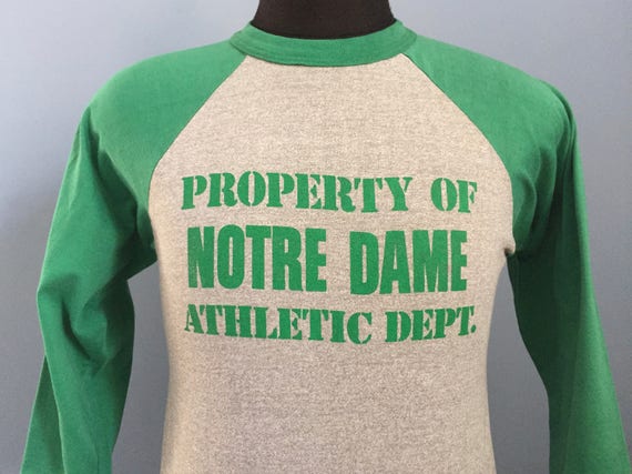 80s Vintage Notre Dame Fighting Irish University … - image 1