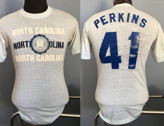 80s Vintage Sam Perkins 41 North Carolina Tar Heels University UNC