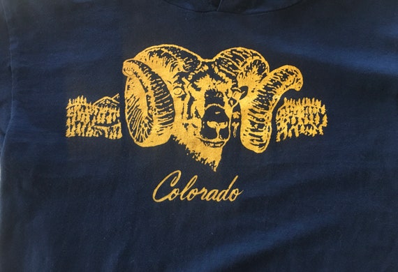 80s Vintage Colorado State University Rams Buffal… - image 3