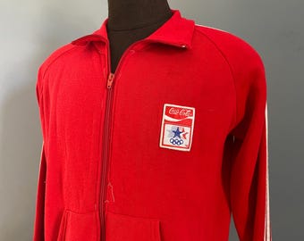 Sudadera deportiva vintage de los Juegos Olímpicos de Verano de 1984, EE. UU., años 80 (talla grande)