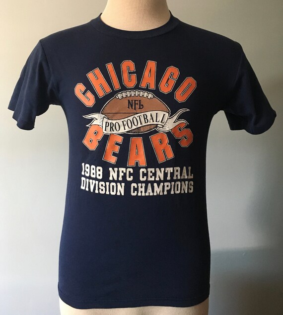 80s Vintage Chicago Bears 1988 NFC Central Division Champions