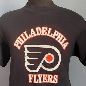 80s Vintage Philadelphia Flyers nhl hockey T-Shirt - MEDIUM