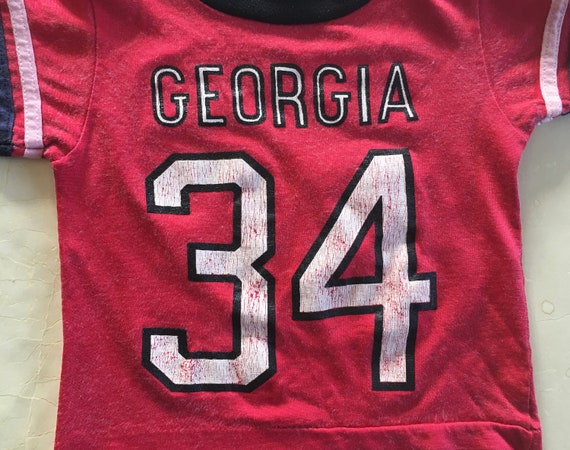 80s Vintage Herschel Walker #34 Georgia Bulldogs University
