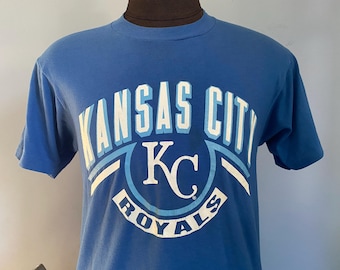 Camiseta de béisbol vintage de los Kansas City Royals de los años 80 (MLB) - Mediana
