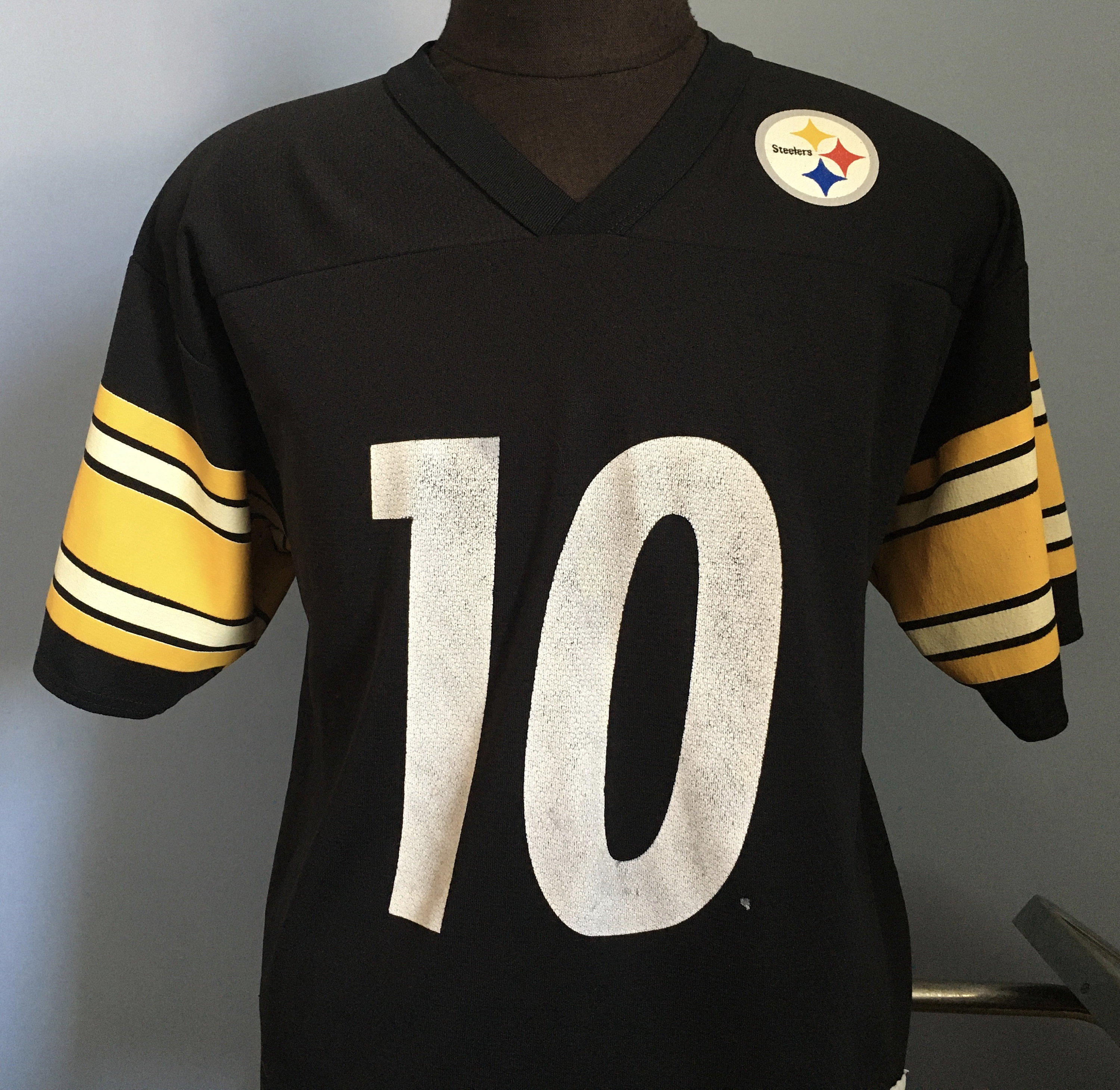 Vintage 90s Kordell Stewart #10 Pittsburgh Steelers Jersey: Logo 7