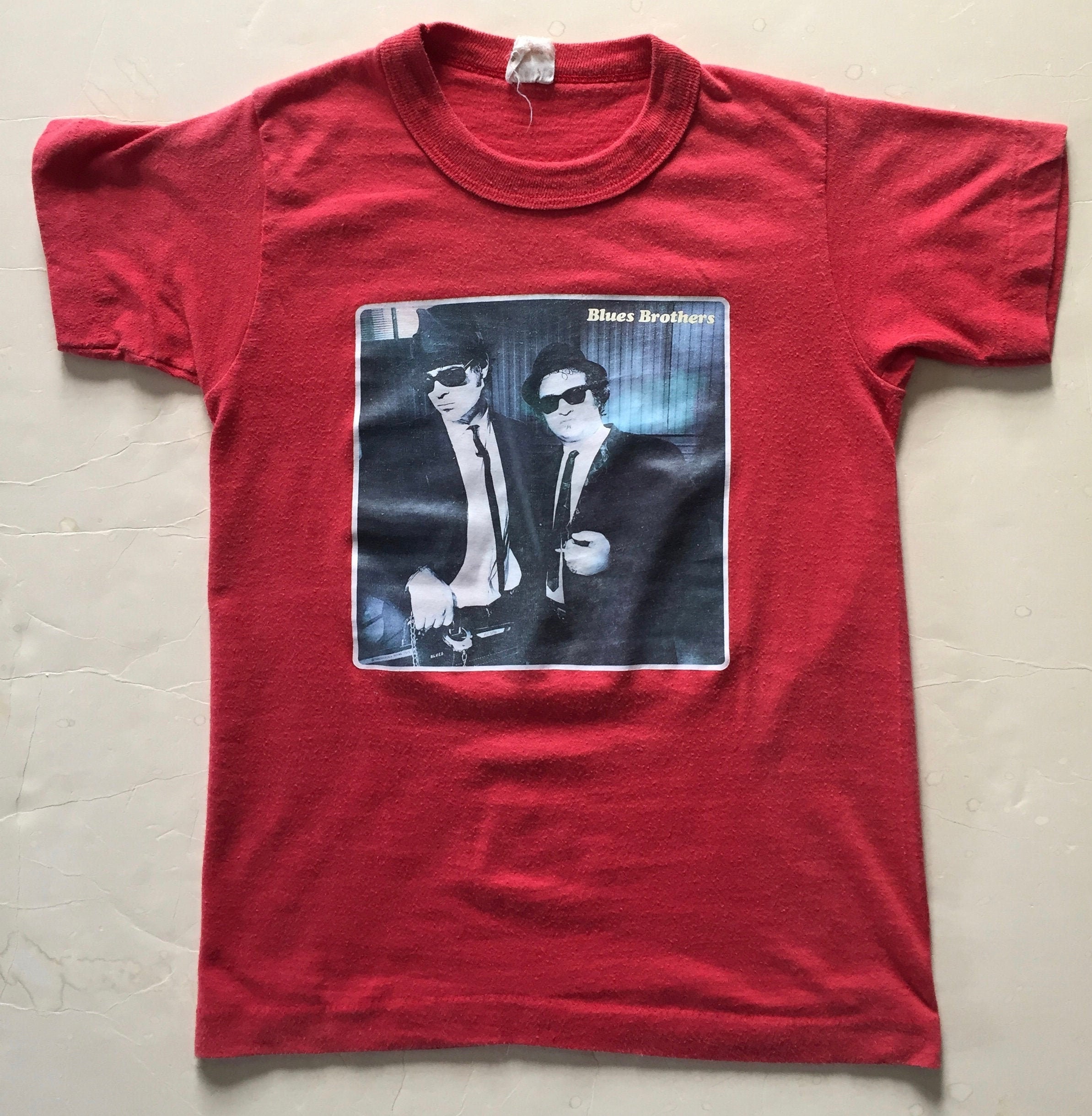 Blues Brothers T Shirt Vintage 70s 1979 Saturday Night Live SNL KMart 5050 Made In USA Youth Size Large 14 16