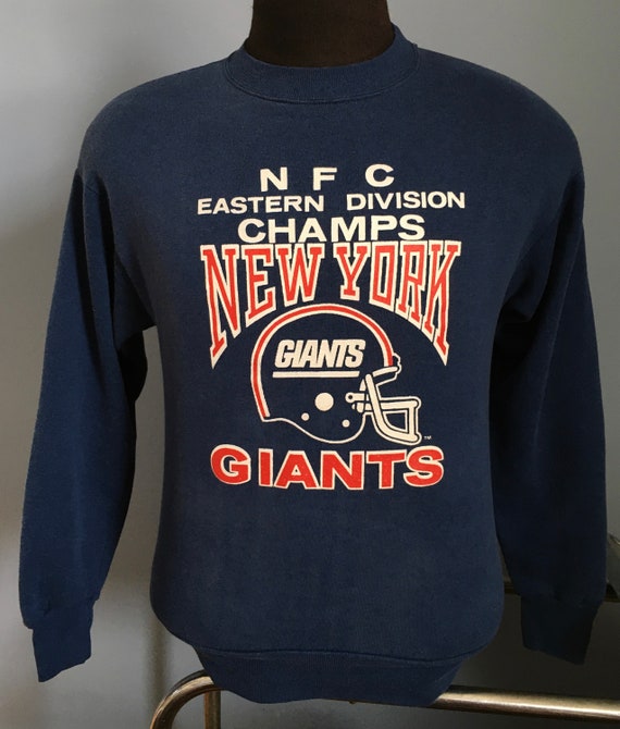Vintage 80s New York Giants Super Bowl XXI Sweatshirt: 1986-1987