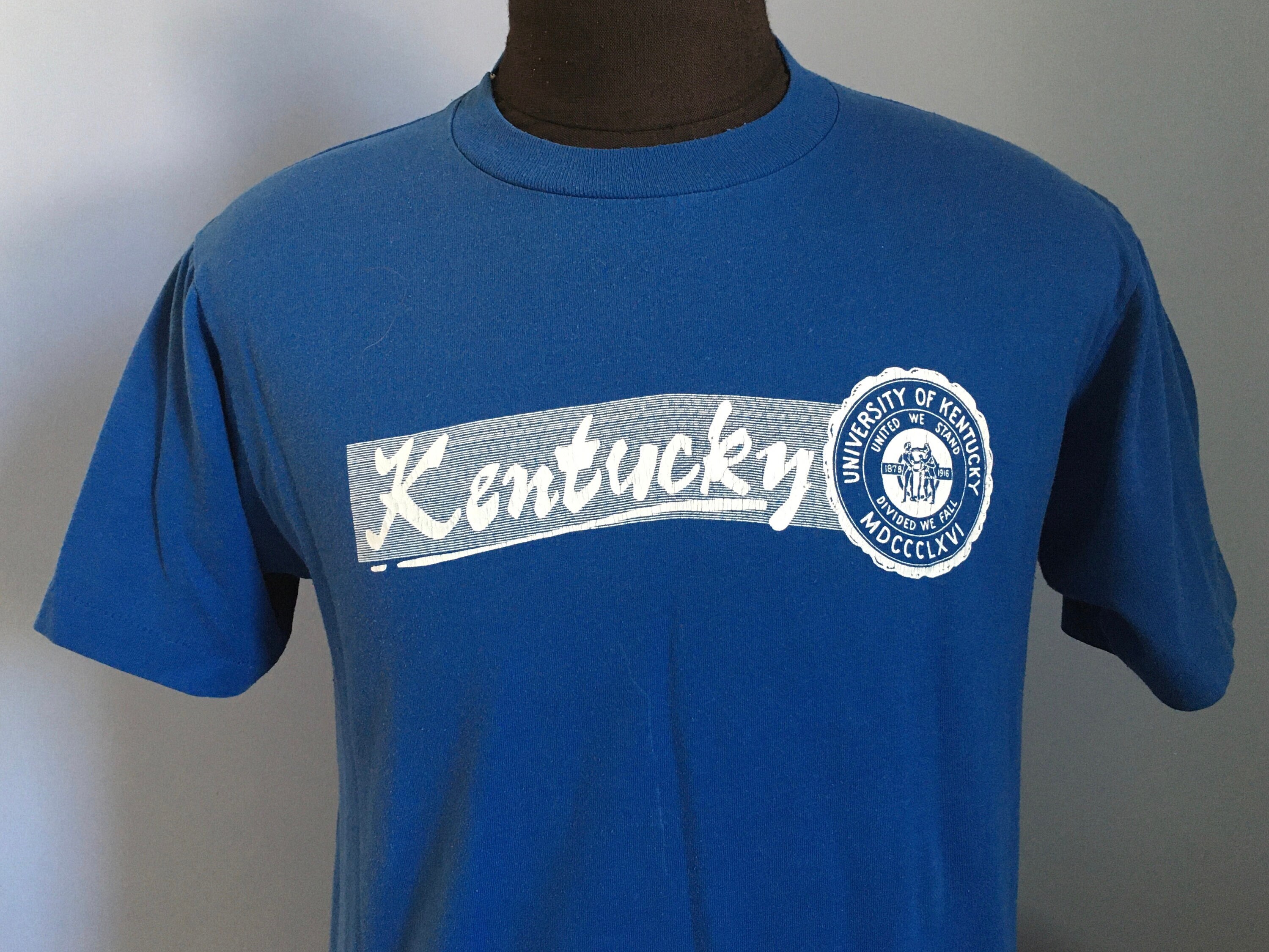 80s Vintage Kentucky Wildcats University UK Crest United We Stand