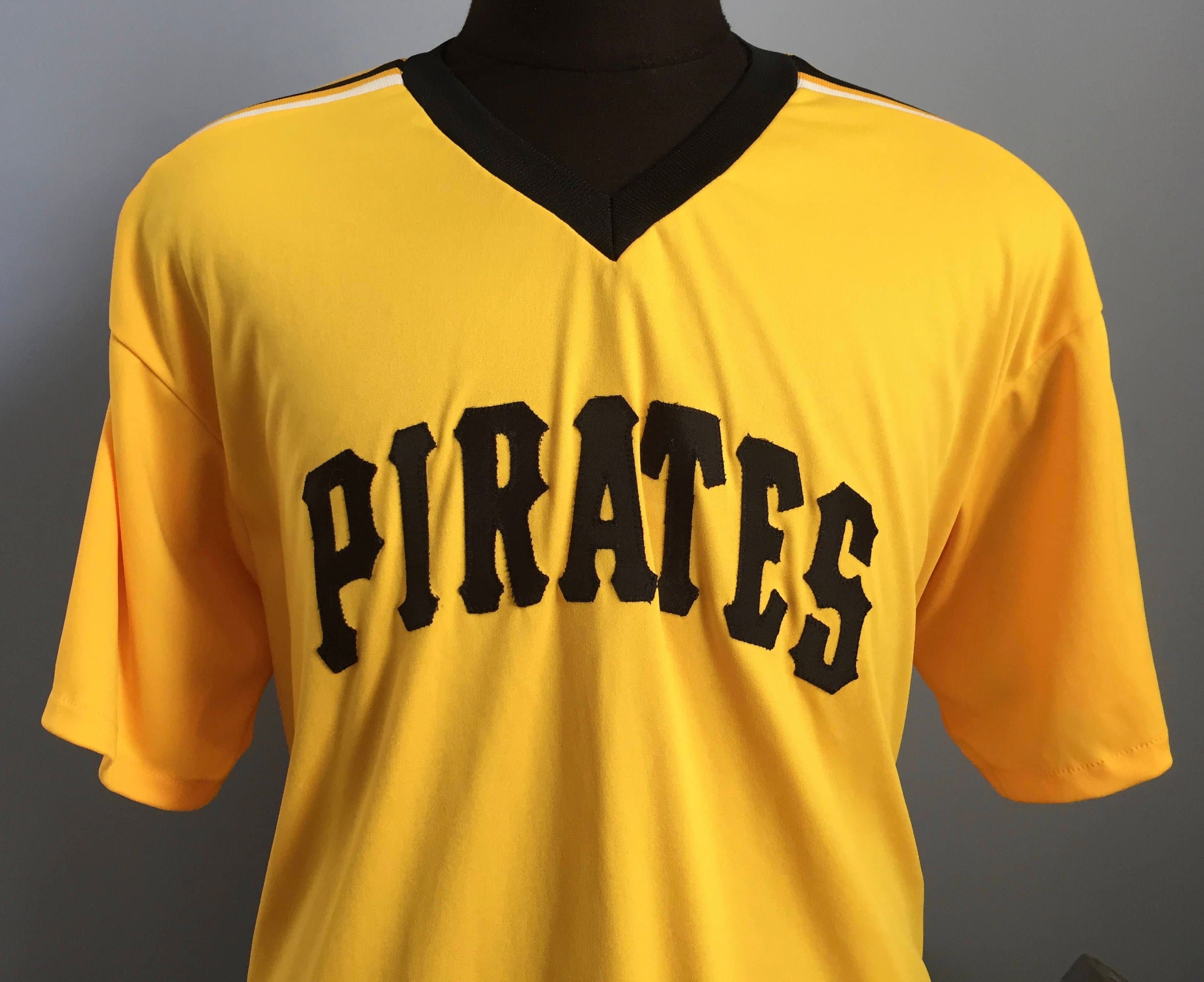 Vintage 70s 80s Pittsburgh Pirates Sand Knit Macgregor Jersey 