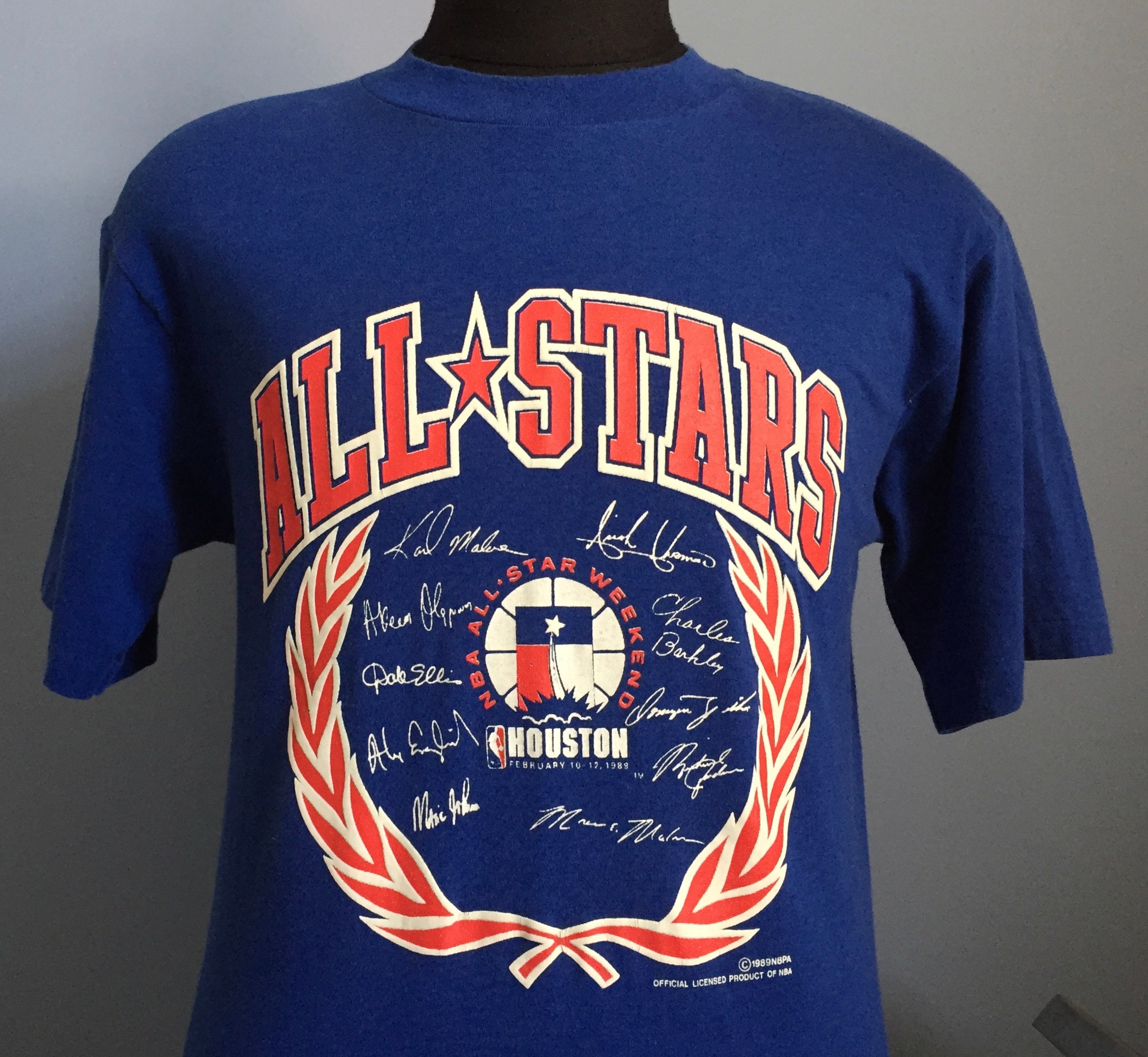 80s Vintage 1989 NBA All-star Weekend Game Houston 80s Vintage 1989 NBA All-star Weekend Game Houston