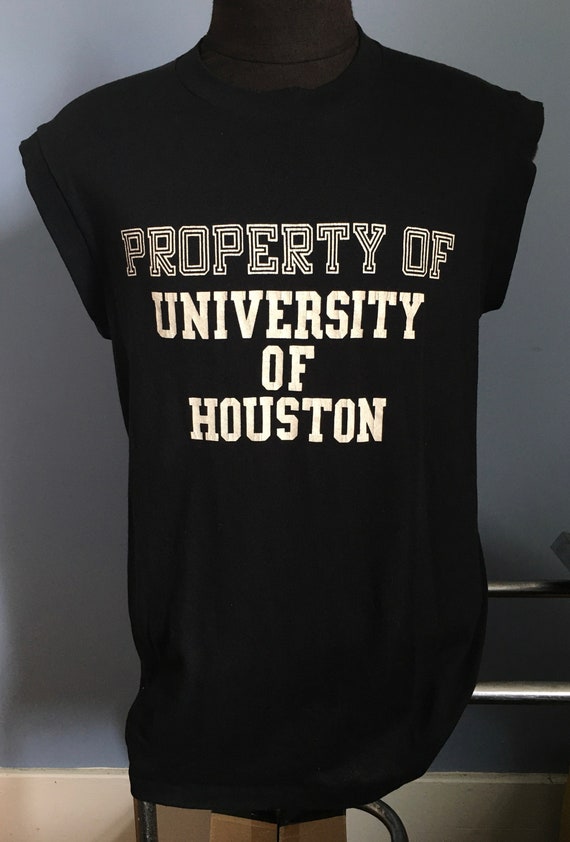 80s Vintage Houston Cougars University U of H Pro… - image 2